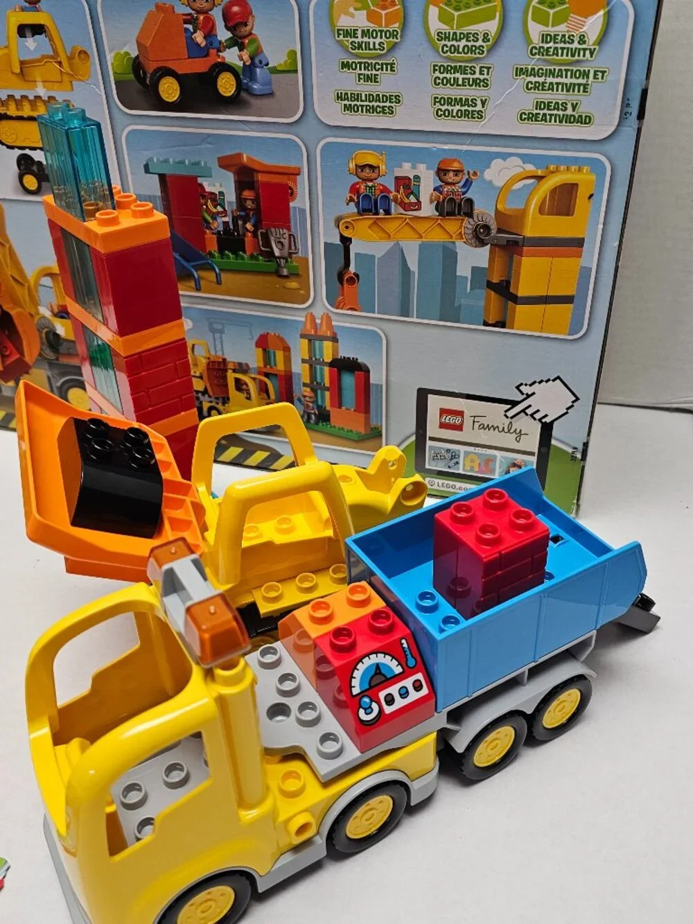 Lego Duplo Town Big Construction Site Boy Girl Toddler 10813 Huge Set +